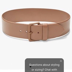 NWT Mm lafleur Beebe belt in Tan